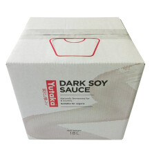 Yutaka Dark Soy Sauce 18L | Rich, Full-Bodied Japanese-Style Soy Sauce | Ideal for Stir-Fries, Marinades, Sushi & Professional Kitchens | Bulk
