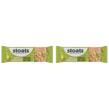 Stoats Apple & Cinnamon Porridge Oat Bars 42g (Pack of 48)