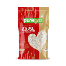 Puregro Easy Cook Rice | Aromatic Long Grain | Premium Quality | Perfect for Fluffy and Flavourful | Quick Cooking | Ideal for Jollof Rice |
