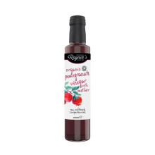 Rayner's Organic Raw Pomegranate Vinegar with Mother, 6 x 250 ml ? Organic, Raw, Unfiltered, Gluten-Free & Vegan