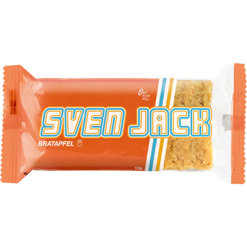 SvenJack Oat Bar Baked Apple 24X125g