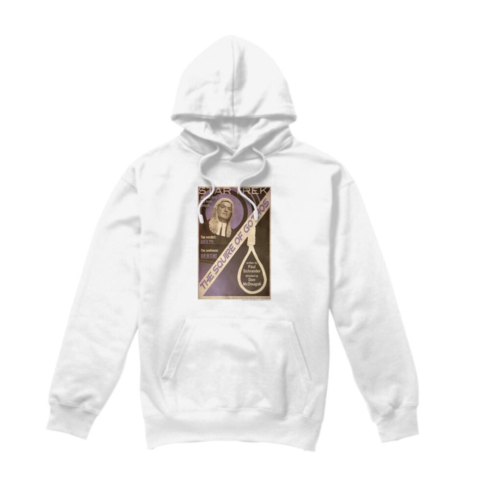 Star Trek (L, ) Mens The Original Series Episode 17 Hoodie White