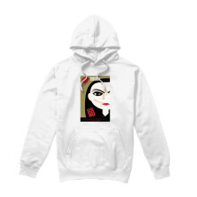 (L, White) Star Trek Mens The Next Generation Season 5 Episode 3 Hoodie