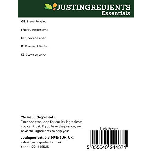 JustIngredients Essentials Stevia Powder 1 kg 2