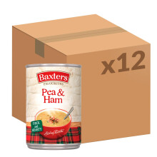 Baxters Favourites Pea and Ham Soup, 400 g, Pack of 12