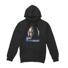 (S, Black) Star Trek Mens The Next Generation Worf Hoodie
