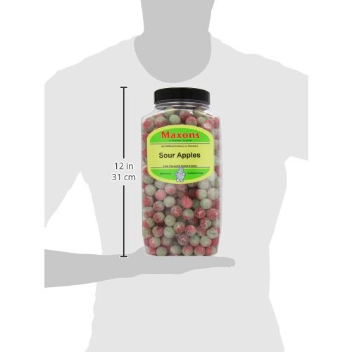 Maxons Sour Apples Jar 3.4 Kg 2