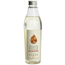 Simply Almond Syrup, Vegan & Nut Free Flavoured Syrup for Coffee, Cocktails & Baking (250ml)
