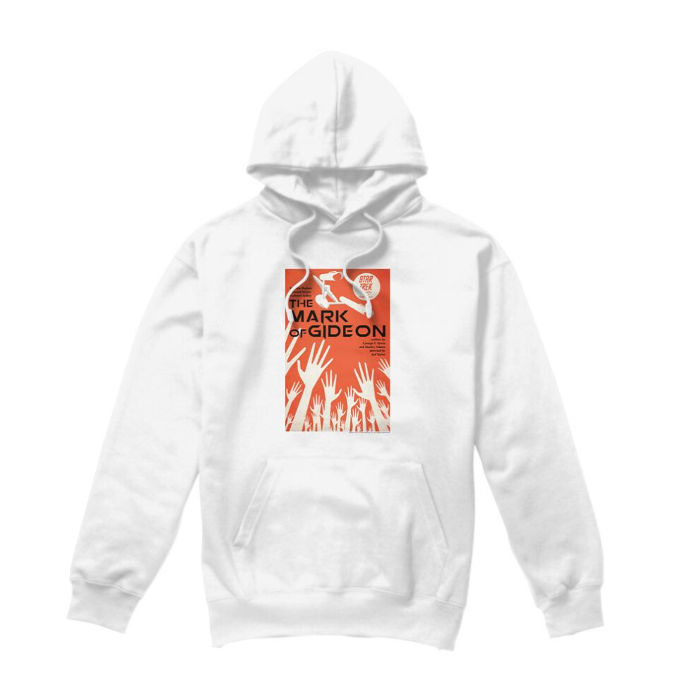 Star Trek (S, ) Mens The Original Series Episode 71 Hoodie White