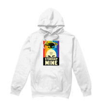 (L, White) Star Trek Mens The Next Generation Season 6 Episode 18 Hoodie