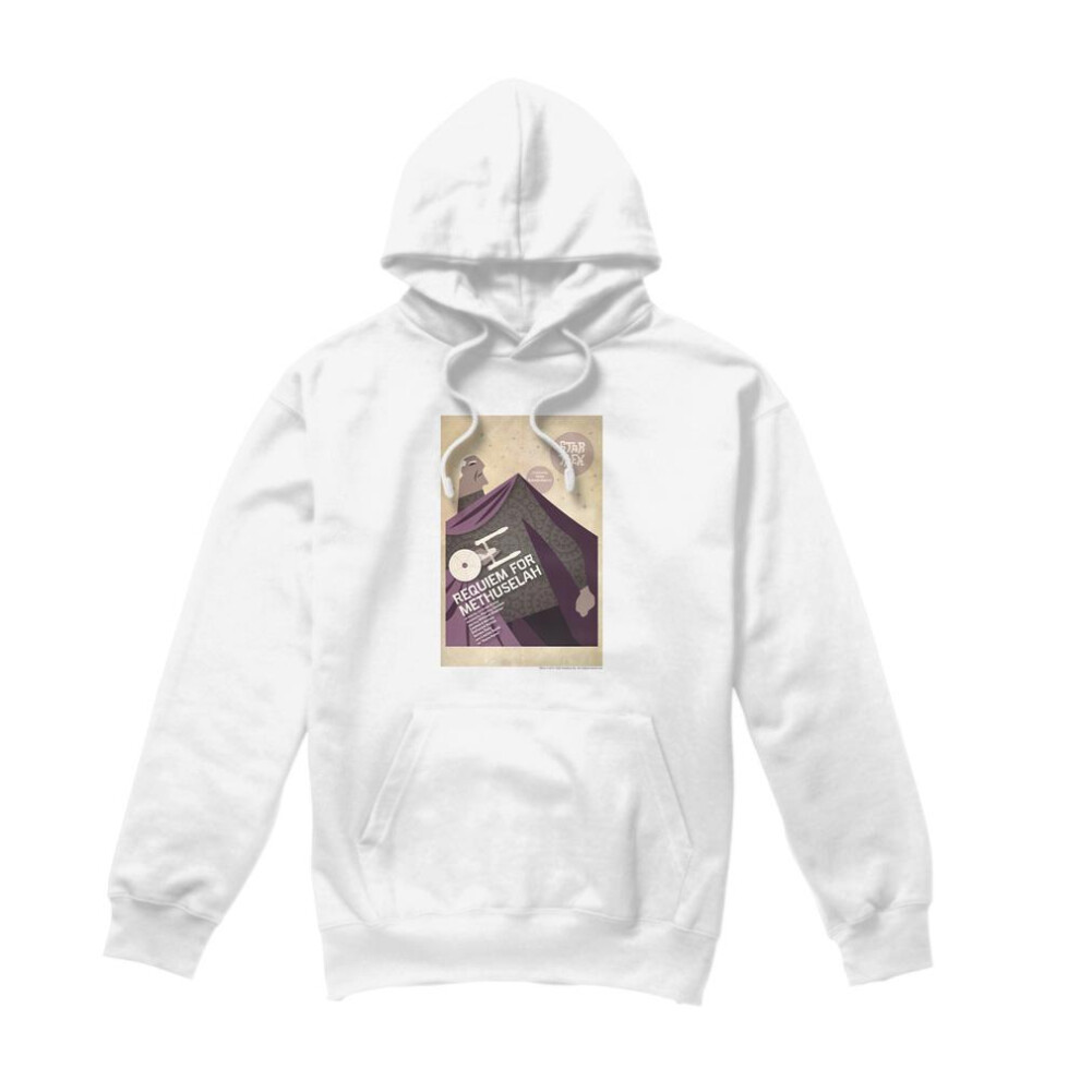 Star Trek (Xxl, ) Mens The Original Series Episode 74 Hoodie White
