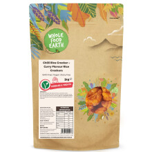 Whole Food Earth? - Chilli Rice Cracker - Curry Flavour Rice Crackers 3 kg | GMO Free | Dairy Free