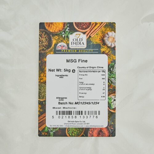Old India MSG Fine 5kg 1