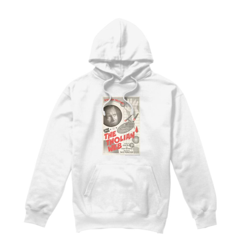 Star Trek (Xl, ) Mens The Original Series Episode 64 Hoodie White