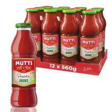 Mutti Organic Passata 560g (Pack of 12)