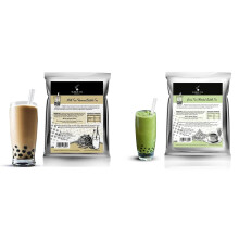 Milk Tea Flavoured Bubble Tea Powder - 1kg, 33 Servings - Make Boba at Home - Ideal for Frappes, Coffee & Matcha