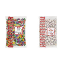 Swizzels Fruity Pops Lollies Bag 3 kg Bulk Sweets & Double Lollies, 3 Kg