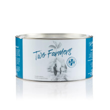 Two Farmers - Herefordshire Sausage & Mustard Hand Cooked Crisps, Gluten Free, 100% Recycable Tin - 2 x 500g Tins