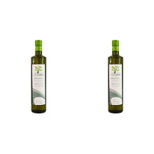 Elea Terra Greek Organic Extra Virgin Olive Oil Cold Extraction Glass Bottle, 750 ml (Pack of 2)