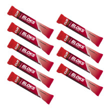 CLIF Bar Bloks Energy Chews - Strawberry - Plant Based - Quick Energy for Cycling and Running - Workout Snack - 60g Bars (9 Pack)