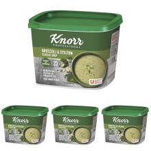 Knorr Classic Broccoli and Stilton Soup Mix, 25 Portions (Makes 4.25 Litress) (Pack of 4)