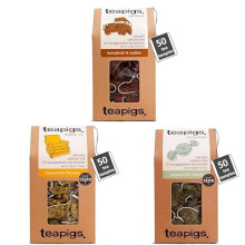 teapigs Caffeine-Free Collection - Honeybush & Rooibos, Chamomile & Peppermint Tea Bags - Naturally Caffeine-Free Teas for Any Time of Day - Bold