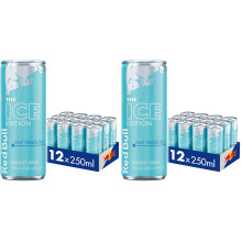 Red Bull Winter Iced Vanilla Berry Edition, 12 x250 ml (Pack of 2)