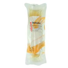 Yutaka Takuan ? Pickled Radish Non-Coloured 400g (Pack of 25) | Ready-to-Eat Japanese Pickled Daikon | Vegan & Gluten-Free