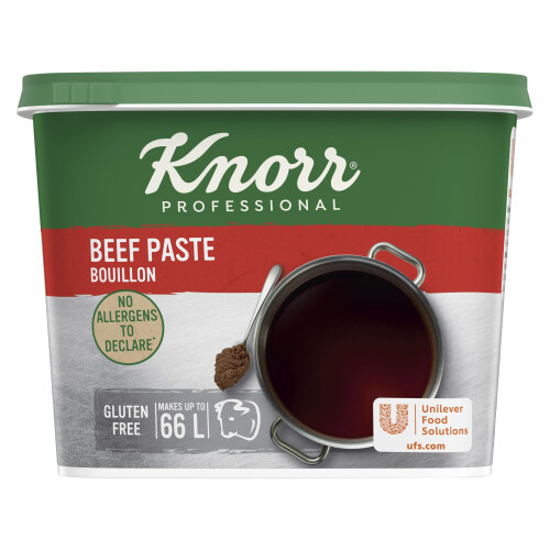 Knorr Professional Gluten Free Beef Paste Bouillon 1kg