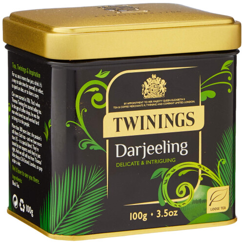 Twinings Twinings Darjeeling Caddy 100 g (Pack of 6)