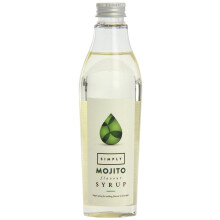 Simply Mojito Syrup, Vegan & Nut Free Flavoured Syrup for Coffee, Cocktails & Baking (250ml)