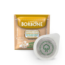 Caff? Borbone Compostable Pod, Gold Coffee Blend - 150 Pads - Compatible with ESE System Paper Pads 44 mm