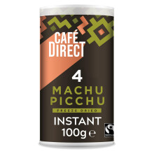 Caf?direct Fairtrade Machu Picchu Instant Coffee 100 g (Pack of 6)