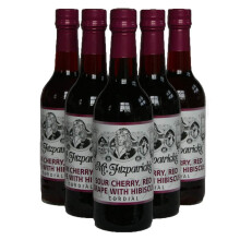 Mr Fitzpatricks Sour Cherry and Red Grape Cordial, 500ml (6 x 500ml)