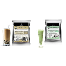 Milk Tea Flavoured Bubble Tea Powder 1 kg, 33 Servings - Make Bubble Tea at Home & Honeydew Melon Bubble Tea Powder (1 kg), 33 Servings - Make Bubble