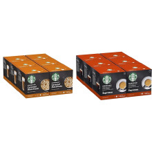 STARBUCKS Caramel Macchiato by Nescaf? Dolce Gusto Coffee Pods 6 x 12 (72 Capsules, 36 Servings) & Single-Origin Colombia by Nescaf? Dolce Gusto,