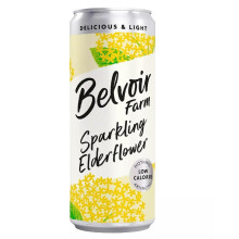 Belvoir Farm - Elderflower Lemonade, Delicious and Light, Natural Hand-Picked Elderflowers, Crafted with Nature, Low in Sugar and Calories, Gluten