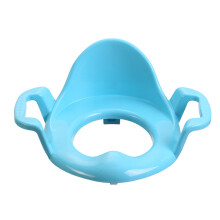 (Blue)Housse de toilette bébé grande taille garçon fille salle de bain confort fournitures hygiène
