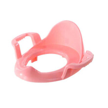 (Pink)Housse de toilette bébé grande taille garçon fille salle de bain confort fournitures hygiène