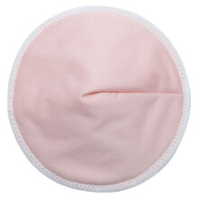 (Pink)Coussin-lait d'allaitement 3 couches en fibre de bambou biologique réutilisable lavable respirant