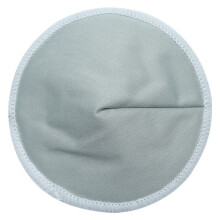 (Grey)Coussin-lait d'allaitement 3 couches en fibre de bambou biologique réutilisable lavable respirant