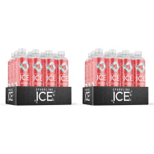 Sparkling Ice, Strawberry Watermelon Flavored Sparkling Water - Contains Vitamins- Only 12 calories- No Added Sugar - No Carbs (12 x 500ml Bottles)