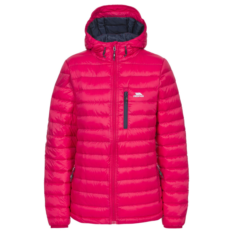 Trespass Womens/Ladies Arabel Down Jacket - Pink - Size 2XS - Image 3