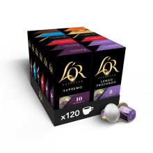 L'Or Espresso Bestseller Coffee Pods Variety Bundle (Pack of 12, Total 120 Capsules) Nespresso?* Compatible