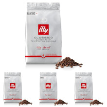 illy Coffee - Classico Coffee Beans - Medium Roast - 100% Arabica Coffee Beans - Whole Beans - Ideal for Moka Pots, Filter Coffee, Espresso and Lungo