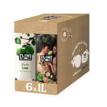 Flawsome! Lime 6x1L - Cold-Pressed - No Added Sugar ? 100% Natural and Pure with No Sweeteners ? Craft Vegan Not from Concentrate