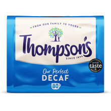 Thompson's - Decaffeinated 16 x 80 Teabags