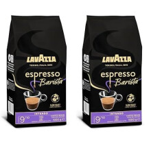 Lavazza Espresso Barista Intenso, Drum Roasted Coffee Beans, Ideal for Espresso Coffee Machines Intensity 9/10, Medium Roasting, 1000g (Pack of 2)