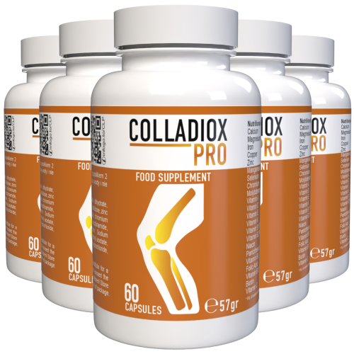 Colladiox Pro - 22 Βιταμίνες & Μέταλλα - 300 Κάψουλες (5 τμχ)