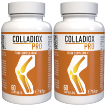 Colladiox Pro - 120 Capsule (Pachet de 2) - Formula Elvetiana - 22 Vitamine si Minerale - Complex Vegetal